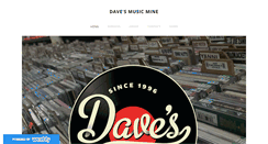Desktop Screenshot of davesmusicmine.com